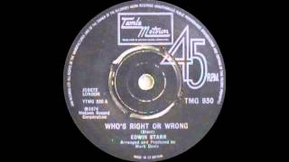 Edwin Starr  Whos Right Or Wrong [upl. by Aihsened]