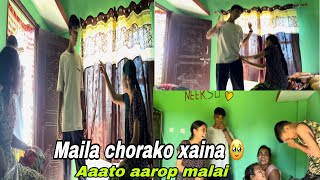 Sun harayo vanara vai lai prank garda  Ghar ma ghagada paro😡 [upl. by Oregolac912]