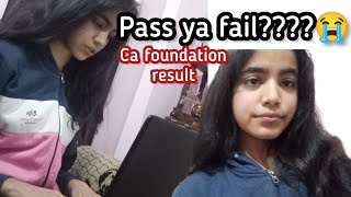 My CA foundation December 2023 result reaction  Pass or Fail [upl. by Drape]