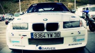 BMW E36 COMPACT PURE RALLY SOUND [upl. by Geminius]