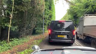 Driving from Hanley StokeonTrent to Alton Towers Theme Park  Part 2 [upl. by Skell]