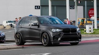 Bmw X5M from Zed Sly w FIexhaust  accerelation sounds startup [upl. by Ohnuj]