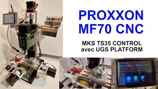 Mini fraiseuse PROXXON MF70 CNC [upl. by Bates]