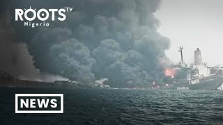 Explosion Engulfs SEPCOL’s Oil Production Vessel In Niger Delta [upl. by Aihsenrad226]