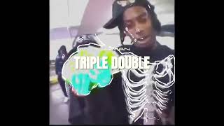 TRIPLE DOUBLE  TUPMAN prodby anyvibe [upl. by Stila839]