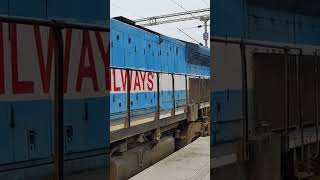 Train 16588 Bikaner YPR Exp hauled with WDP 4D 40362 KJM Departing from Bikaner Station gently [upl. by Lashonda]