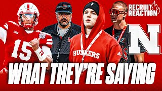 Nebraska Recruits Are BUZZING After Dropping Rutgers  Husker Football News [upl. by Eittik167]