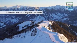 Drohnenflug Skigebiet GroßarltalDorfgastein [upl. by Marigold]