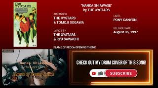 Drumless Track  Flame Of Recca theme song quotNanka Shiawasequot by The Oystars [upl. by Irap451]