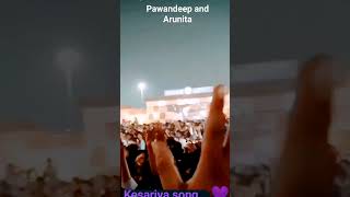 Pawandeep and Arunita performance in Raipur Chhattisgarh [upl. by Eizus]