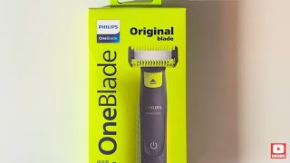 Unboxing Philips OneBlade face amp body Mod QP2824 [upl. by Assenov]