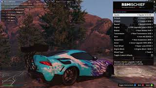 FiveM RSM FREEROAM 2020 toyota supra test and tune [upl. by Arraes469]