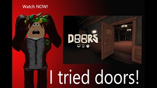 I played DOORS [upl. by Lehcor]