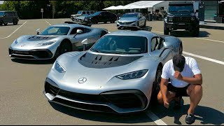 Driving Mercedes AMG ONE on track  First customer drives  F1 hypercar  AMG Project ONE [upl. by Chill]