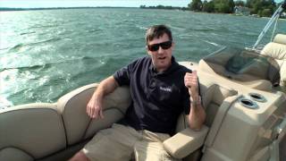 2012 Boat Buyers Guide  Sylvan 8523 Mandalay Port [upl. by Sheffie]