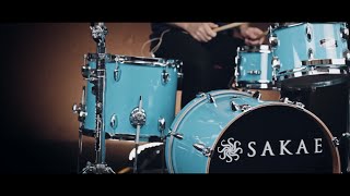 Sakae PacD 4Piece Compact Kit wSonic Blue Lacquer NEW SPEC [upl. by Manson]