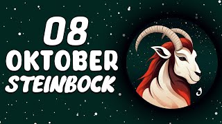 DAS IST ALLES🤩DREIFACHE BESTÄTIGUNG FÜR DICH❗👀 STEINBOCK ♑ HEUTE 8 Oktober 2024 [upl. by Shornick]