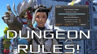 FFXIV  Dungeon Rules and Etiquette  Play nice with each other [upl. by Indys]