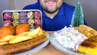 ASMR CHRISTMAS FOOD IN TURKEY MUKBANG MERRY CHRISTMAS🎅🎄 EATING SOUNDS [upl. by Cuda]