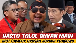 HASTO TOLOL BUKAN MAIN  IKUT CAMPUR URUSAN JOKOWI DAN PRABOWO [upl. by Anad]