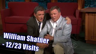 William Shatner  Fantastic Story About Shatners Cigars  1223 Visits In Chronological Order [upl. by Esther]