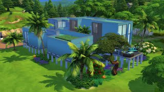 ASMR  Can I decorate a house with just ONE color 🎨 Sims 4 [upl. by Ayama]