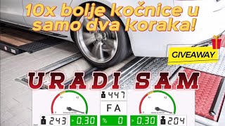 Kako brutalno poboljsati kocnice na autu u dva koraka URADI SAM🔧🚦 [upl. by Allimak]