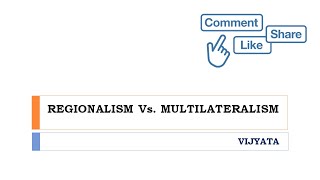 regionalism vs multilateralism [upl. by Aztiley]