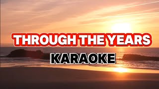 through the years karaoke [upl. by Ecyt]