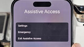 How To Turn Off Assistive Access iOS 17 [upl. by Kay376]