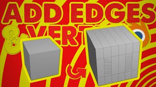 How to add vertices and edges Blender tutorial [upl. by Ysied348]