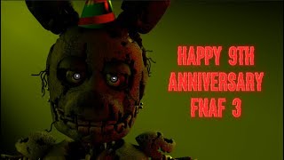 FNAFSFM Five Nights at Freddys 3 Trailer Remake [upl. by Redleh]