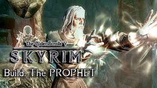 Skyrim Build The PROPHET  A Very Offensive Restoration Build with no Enchantments [upl. by Clayson]