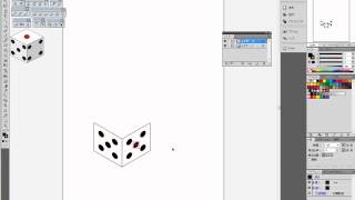 illustrator（イラストレーター）使い方基礎講座・サイコロ [upl. by Aiahc]
