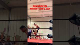 MCW INSURREXION highlights June 10 2024 wrestling eventhighlights [upl. by Alegnasor]