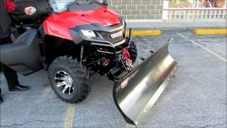 2014 Honda Pioneer  4 with Warn winchplow and Honda accessories [upl. by Card]