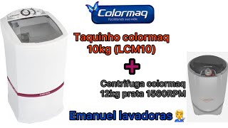 Taquinho colormaq 10kg LCM10  centrifuga Colormaq 12kg [upl. by Frayda]