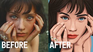 Vector art easy dont worry try it  vector art tutorial in illustrator  Vector Art [upl. by Niliak]