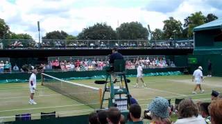 Wimbledon 2011 Johan Kriek amp Kevin Curren vs Mansour Bahrami amp Andrew Castle  1st set [upl. by Audrey875]