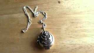 Review of the Vampire Diaries Elenas Necklace Locket [upl. by Narruc767]