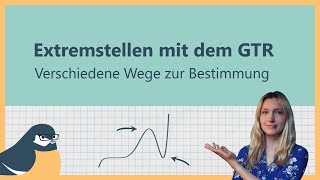 Wie kann man mit dem GTR Extremstellen bestimmen  EF Zentrale Klausur Mathe 5 [upl. by Shanda]