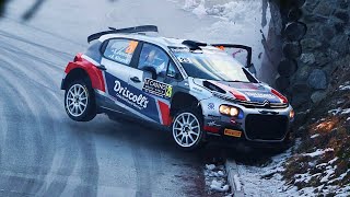 BIG CRASH amp SHOW  BEST OF RALLYE MONTECARLO 2023 [upl. by Alodie]