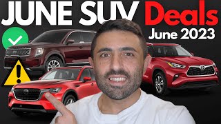 BEST MidSize SUV Deals to Buy amp Lease Deals This Month June 2023 [upl. by Hirz]