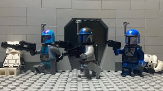 Mandalorian Infiltration  A Lego Star Wars Stop Motion [upl. by Oiziruam]