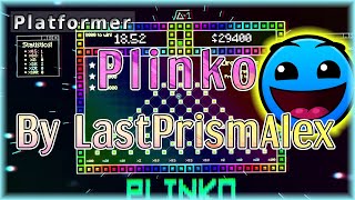 Plinko By LastPrismAlex All Coins  Geometry Dash [upl. by Eyatnod]