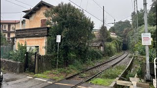 CASELLO DI LUINO  arriva un MEGA TRENO diretto ad AMBURGO lungo 600 metri e pesa 1500 Tonnellate [upl. by Oeak]