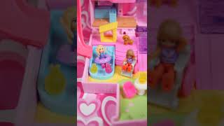 Polly Pocket Collab Barbie Dreamhouse Playset [upl. by Jillene]