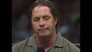 Bret Hart returns to WCW TV 6 weeks after Owens tragic death [upl. by Isnam]