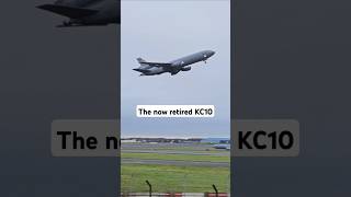 The now retired KC10 taking off from Prestwick Airport aviation [upl. by Auberta925]