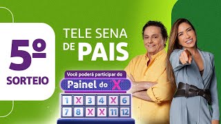 5º SORTEIO  RESULTADOS da TELE SENA de PAIS 28072024​ [upl. by Erimahs]